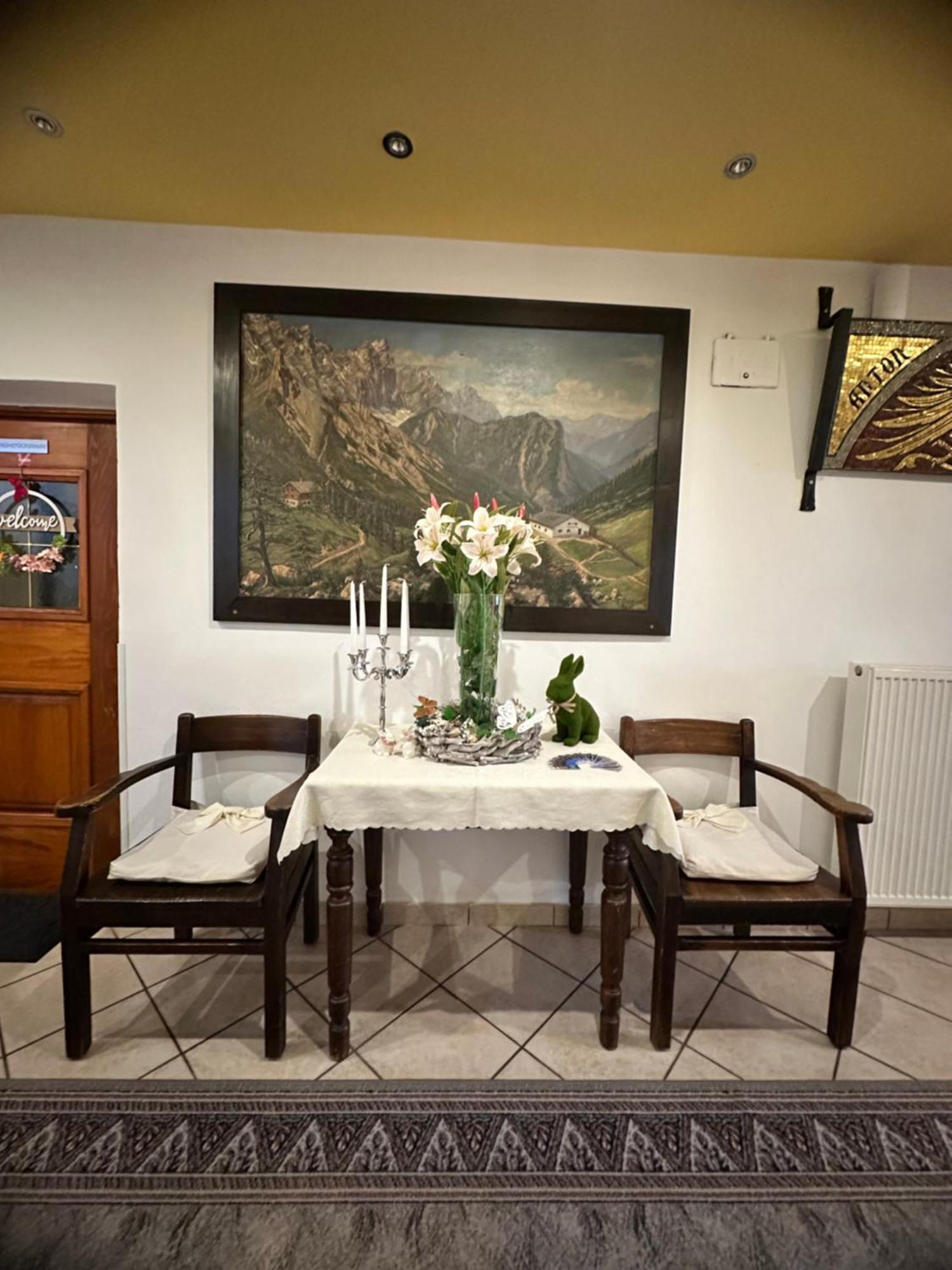 Bed and Breakfast Goldener Adler Scharnitz Exteriér fotografie